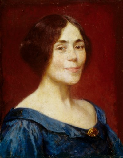 Self-portrait (1899) by Elin Danielson Gambogi